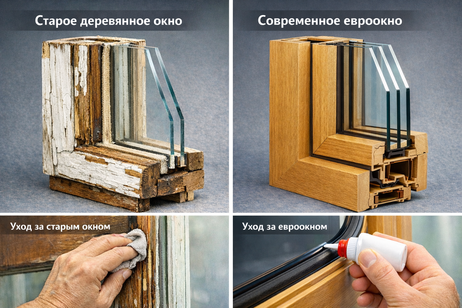Уход за деревянными евроокнами инструкция